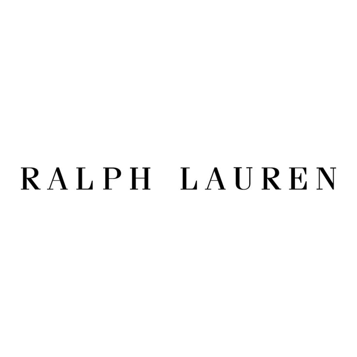 the word ralph lauren on a white background