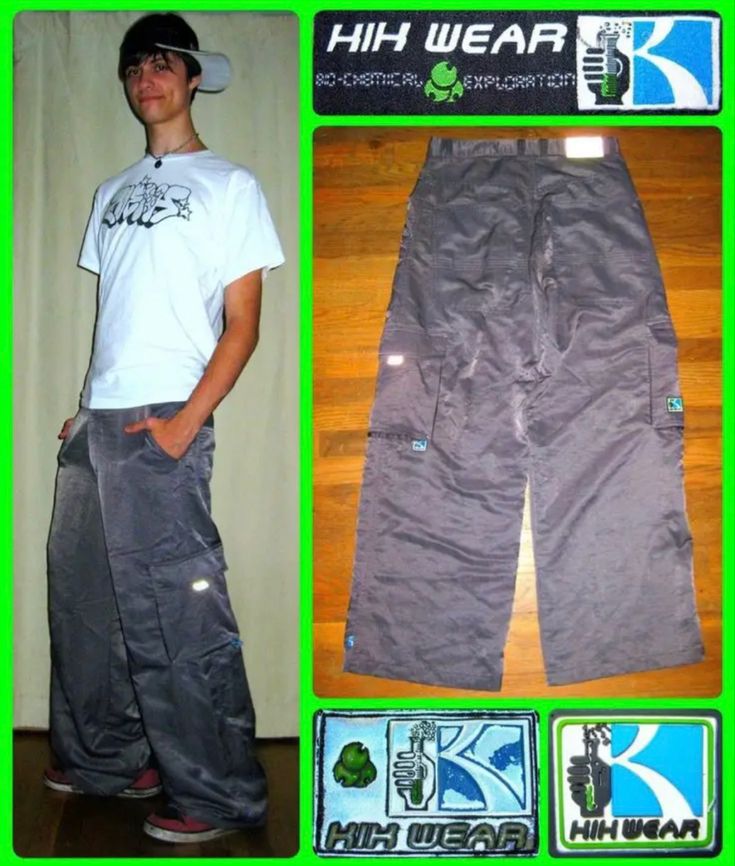 Early 2000s Fashion Men, Frutiger Aero, Estilo Hip Hop, Monster Energy, Streetwear Men Outfits, 2000s Fashion, Dream Clothes, Fitness Inspo