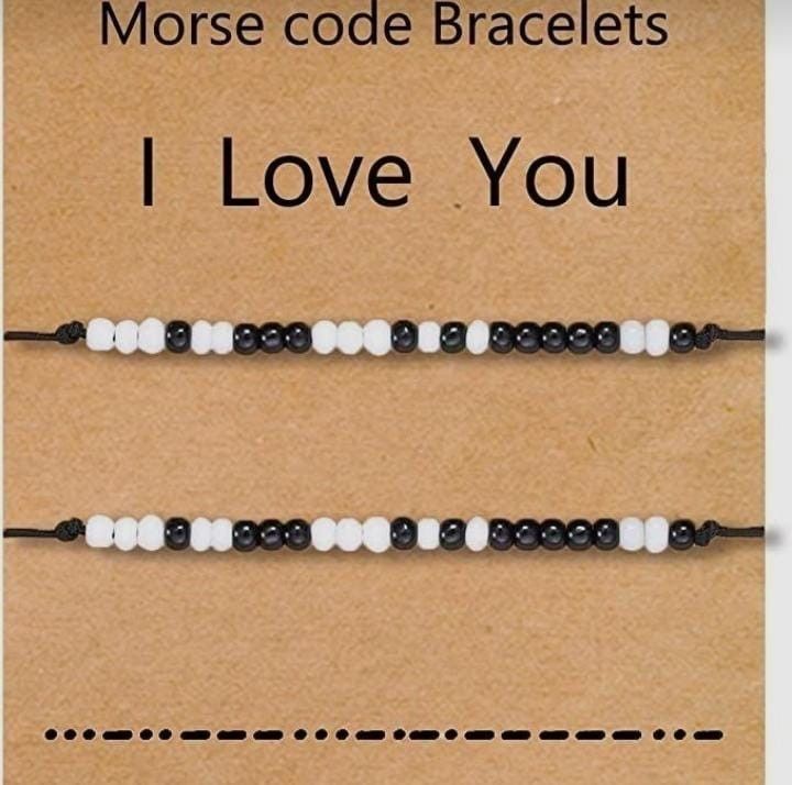 Morse Code Bracelets, Code Bracelets, Diy Kandi Bracelets, Shoes Fall, Bracelet Craft Diy, Diy Jewelry Unique, Morse Code Bracelet, Bead Charms Diy, Diy Bracelets Easy