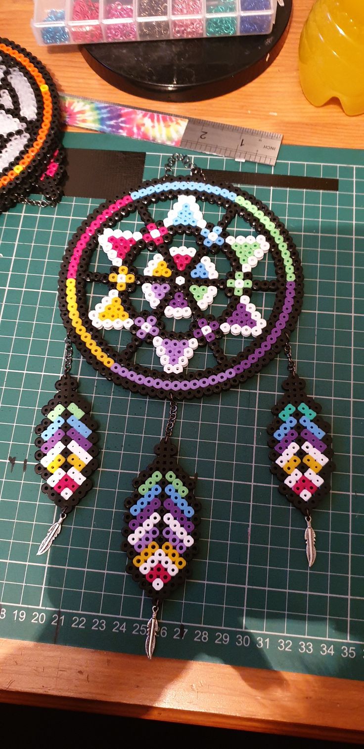 the beads are being worked on in this project