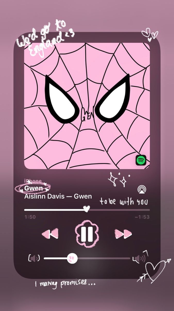 Gwen Spiderman, Spiderman And Spider Gwen, Spiderman Girl, Marvel Phone Wallpaper, Image Spiderman, Spiderman Art Sketch, Spiderman Pictures, Wallpaper Doodle, Simple Phone Wallpapers