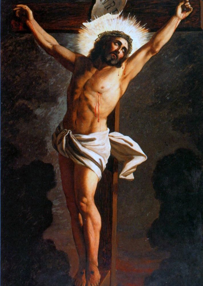 Painting of Jesus on the Cross Jesus Crucified, Jesus Christ Painting, Crucifixion Of Jesus, Jesus Christ Art, Religious Painting, Jesus Prayer, Jesus Painting, Biblical Art, Jesus Christus