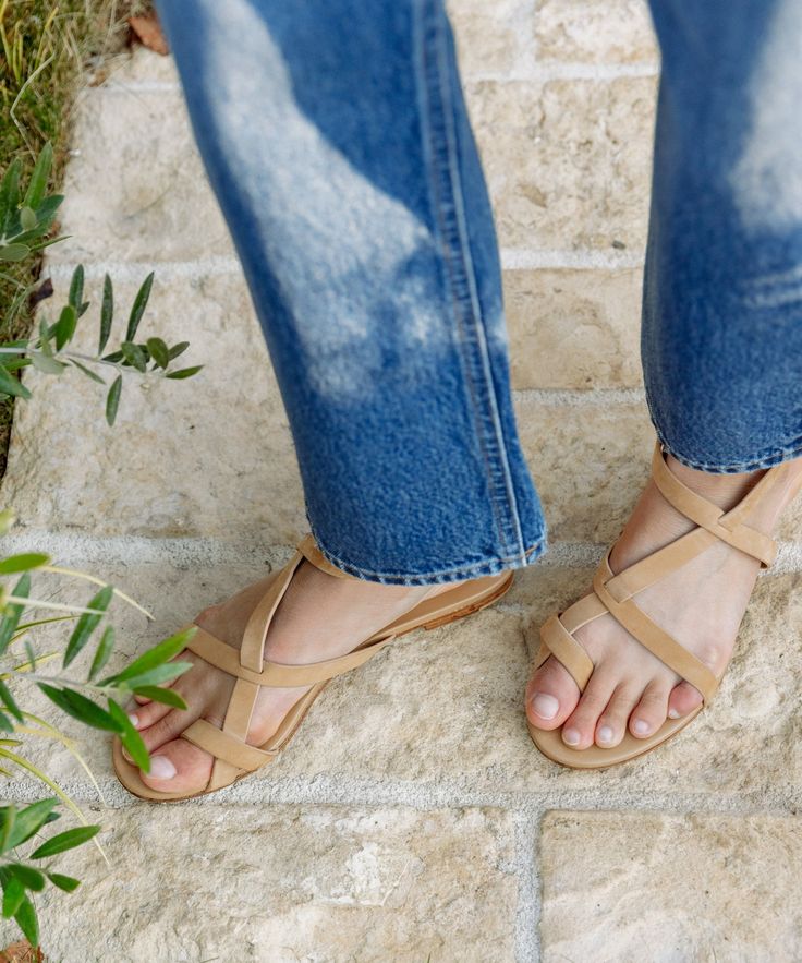 Oiled Leather Strappy Sandal Dark Sand Perfect for anything from beach days to errand runs, this easy essential is a dressed-up version of your favorite pair of flip flops. Do yourself a favor and keep these on foot for seasonal celebrations big and small. Oiled leather sandal with ankle strap and toe ring. Made in Italy. Cheap Toe Post Sandals For Beach Season, Cheap Open Toe Flip Flops With Leather Footbed, Cheap Leather Footbed Sandals For Beach, Summer Beach T-strap Sandals With Leather Footbed, Toe Loop Flip Flops With Leather Footbed For Beach, Leather Footbed Toe Loop Flip Flops For Beach, Summer Style Flip Flops With Single Toe Strap, Summer Open Toe Flip Flops For Everyday, Summer Leather Toe Loop Flip Flops