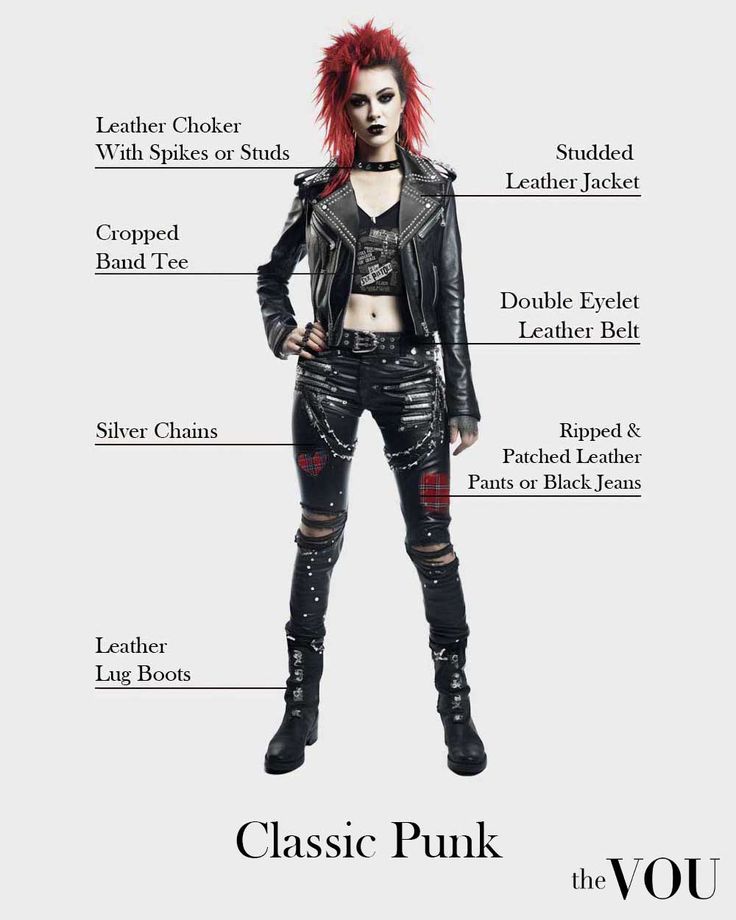 Outfit Ideas Goth Punk, Punk Woman Outfit, Types Of Punk Aesthetics, Punk Rock Clothing Women, Elegant Punk Outfits, Punk Alternative Style, Punk Female Outfit, Female Punk Outfits, Elegant Rocker Outfit