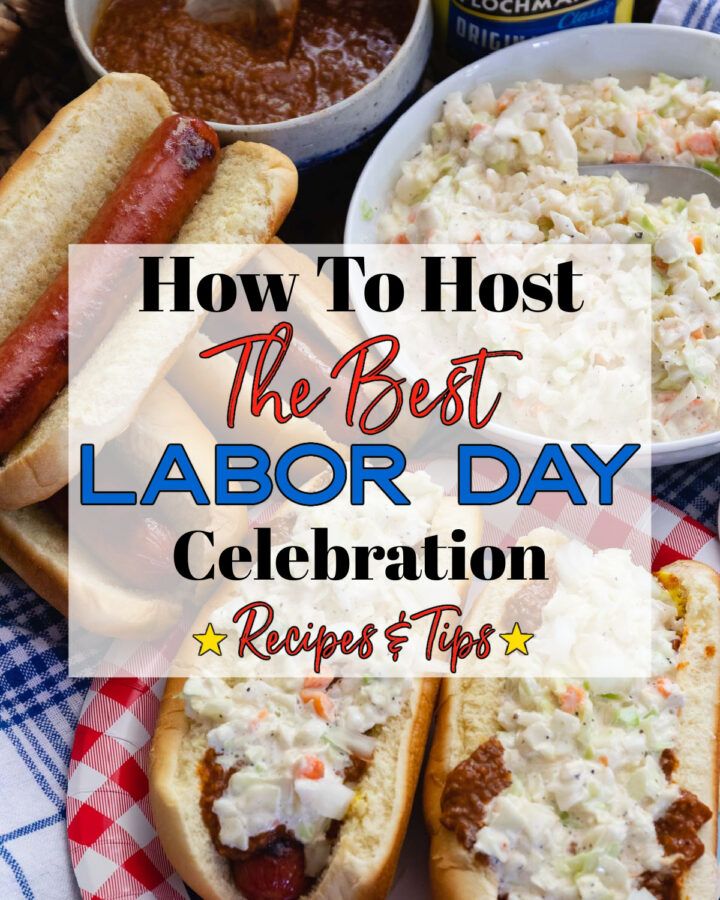 the best labor day celebration recipe and tips for hot dogs, coleslaw, and macaroni salad