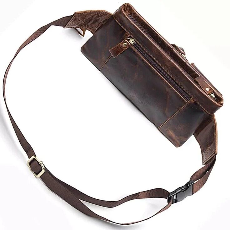 100% Genuine Leather Waist Belt Chest Bag – Boho Living Room Leather Waist Pack, Waist Pack Men, Waist Bag Leather, Girls Messenger Bag, Purse Trends, Men Waist, Handbags Casual, Phone Bags, Waist Bags