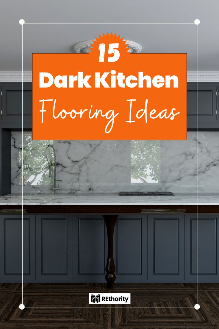 the top 15 dark kitchen flooring ideas