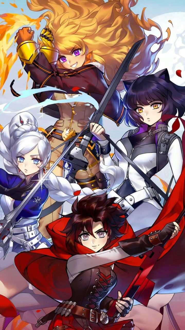 Team RWBY Volume 7 Anime Palace, Rwby Poster, Weiss Rwby, Rwby Wallpaper, Manga Ideas, Rwby Volume, Rwby Red, Rwby Characters, Rwby Comic