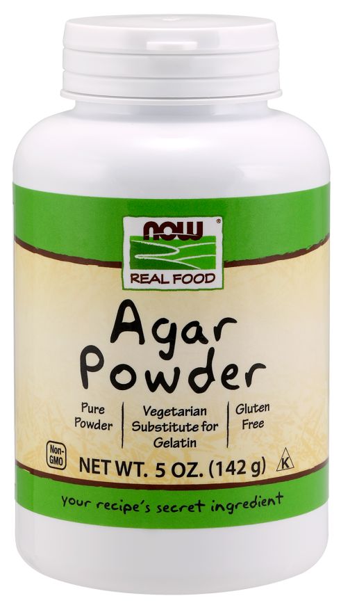 the front of a bottle of ager powder