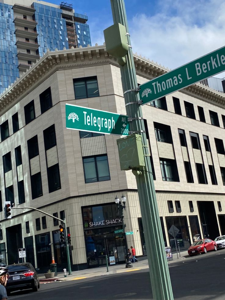 the street signs are clearly visible for everyone to see on this city street sign post