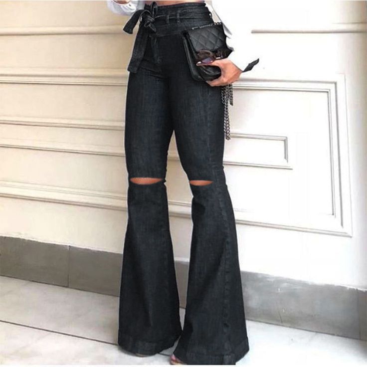 SPECIFICATIONSWomens pants: Womens jeansWash: lightWash: LightWaist Type: HIGHType: Bootcut Bell Bottom Flared JeansThickness: RegularStyle 2: Office LadyStyle 1: Casual jeans pantsStyle: Office LadyStyle: CasualSize: S, M, L, XL, XXL, XXXLRelease Date: Autumn 2021Origin: CN(Origin)Model Number: RL09Material: CottonMaterial: polyesterMaterial: SpandexLength: Full LengthJeans Style: Flare PantsJeans: Flare JeansItem Type: JEANSItem Type: High Waist JeansGender: WOMENFit Type: skinnyDecoration: Sa Bootleg Pants, Elegant Fashion Outfits, Denim Tie, Boho Beach Dress, Womens Camisoles, Stylish Jeans, Jumpsuit Elegant, Bottom Jeans, Womens Floral Dress