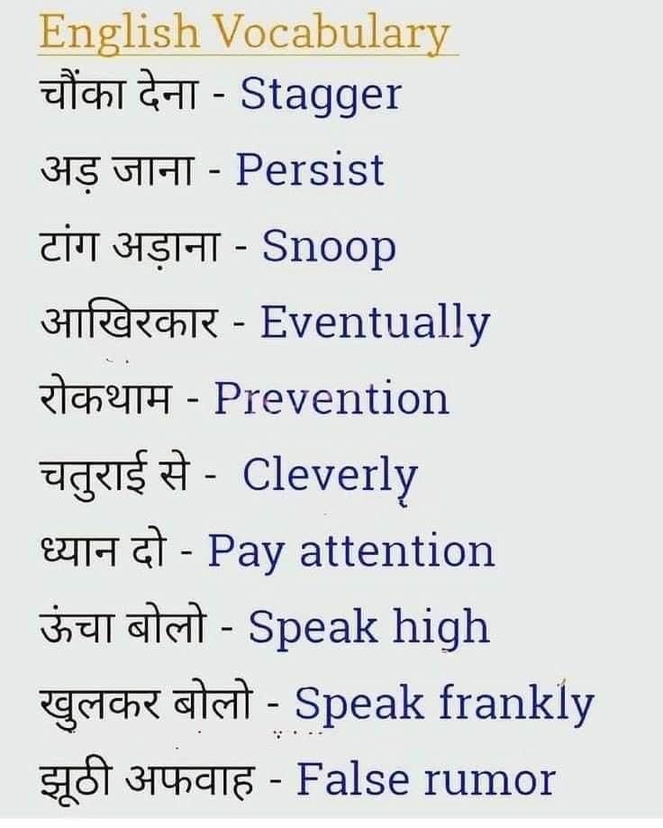 the words in different languages are displayed