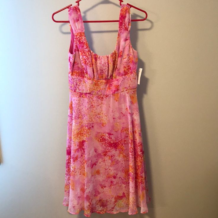 Super-Cute Floral Dress Barn Tank Dress! Measures Approx 40” From Shoulder To Bottom. Elegant Pink Knee-length Sundress, Pink Fitted Knee-length Sundress, Pink Flowy A-line Mini Dress, Pink A-line Sundress For Garden Party, Pink A-line Sundress For Spring, Pink Fit And Flare Knee-length Midi Dress, Pink Knee-length Fit And Flare Midi Dress, Feminine Pink Fit And Flare Dress, Elegant Pink Sundress For Garden Party