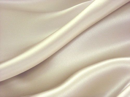 the white fabric is very soft and smooth