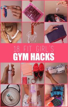 18 Genius Fit Girl’s Gym Hacks You Have To Know - Gym Bag Essentials And Tricks To Make Your Gym Time Easier - Fit Girl's Diary Gym Bag Essentials Women, Gym Hacks, Gym Showers, Fitness Hacks, Gym Bag Essentials, Gym Kit, Gym Tips, Gym Accessories, Gym Essentials