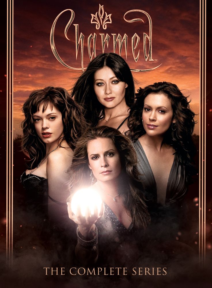 the tv series charmed is shown in this promotional poster for season 2, which features three