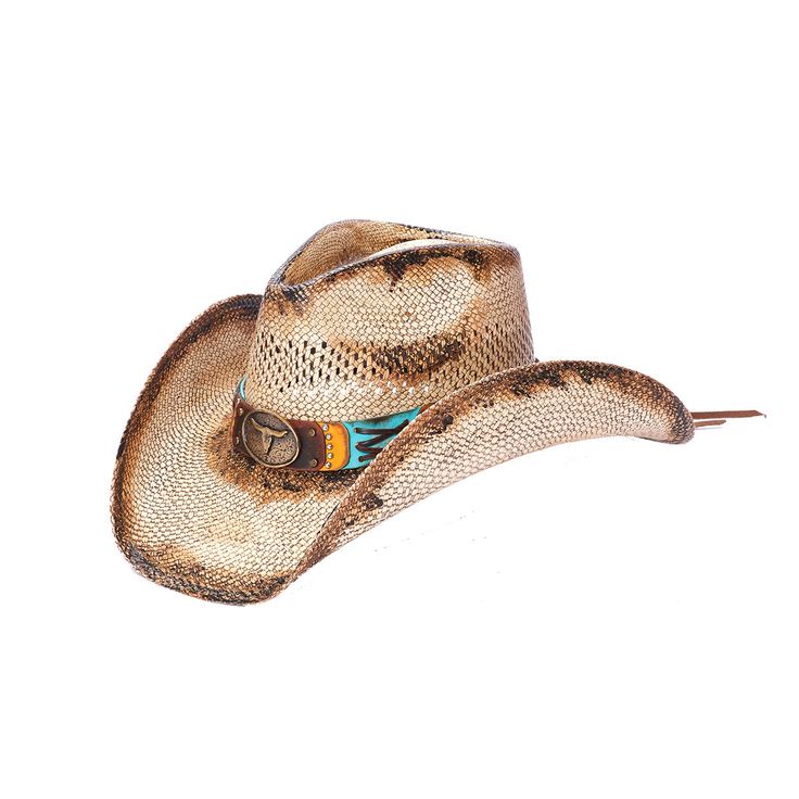 The DEBBY is the perfect summer hat. Crafted with genuine Panama straw and genuine leather band with cross stitching, it provides durability and style. Its 3.75 inch brim with vented crown and Longhorn buckle complete the classic look from the Stampede collection. Womens Straw Cowboy Hat, Straw Cowboy Hat, Western Look, Western Hats, Cowgirl Hats, Cross Stitching, Hat Band, Cowboy Hat, Summer Hats