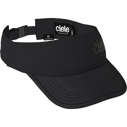 From trail running to just lounging by the water, the Ciele athletics FSTVisor Dual SC is our go-to hat when it is sunny out and we have things to do. The stretchy and comfortable fit allows us to stay comfortable all day long, and the integrated sun protection keeps us protected from the sun's harmful UV rays. The SOFTcurve brim comes pre-curved and is extra pliable so we can shape it how we want. Casual Black Breathable Visor, Sporty Adjustable Visor For Beach, Adjustable Casual Sports Visor, Casual Adjustable Sports Visor, Casual Adjustable Breathable Visor, Casual Sports Visor With Sweatband, Sporty Lightweight Hats For Outdoor Activities, Functional Moisture-wicking Hat For Outdoor Activities, Casual Breathable Adjustable Visor