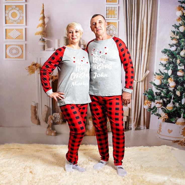 Merry Christmas Family Matching Pajamas Perfect Gift for any occasion , Specially for Christmas Eve ! The perfect set for all the siblings! Personalized with their names, these are absolutely darling for those cozy pictures . Our Pajamas Can be customized with any name, initials and etc. Customization is iron on with vinyl. You can select color of vinyl:-white -gold-black Men's sizes: S, M, L, XL, 2XL, 3XL Women's sizes: S, M, L, XL, 2XL, 3XL Kid's sizes: 3MON, 6MON, 9MON, 12MON, 18MON, 24MON, 2 Family Matching Red Christmas Sets, Holiday Matching Long Sleeve Sets, Family Matching Christmas Sets For Pajama Party, Family Matching Red Christmas Sleepwear, Family Matching Sets For Christmas Pajama Party, Family Matching Holiday Red Sleepwear, Matching Christmas Holiday Sets, Red Family Matching Holiday Sleepwear, Family Matching Christmas Bedtime Sets