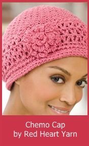 a woman wearing a pink crocheted hat