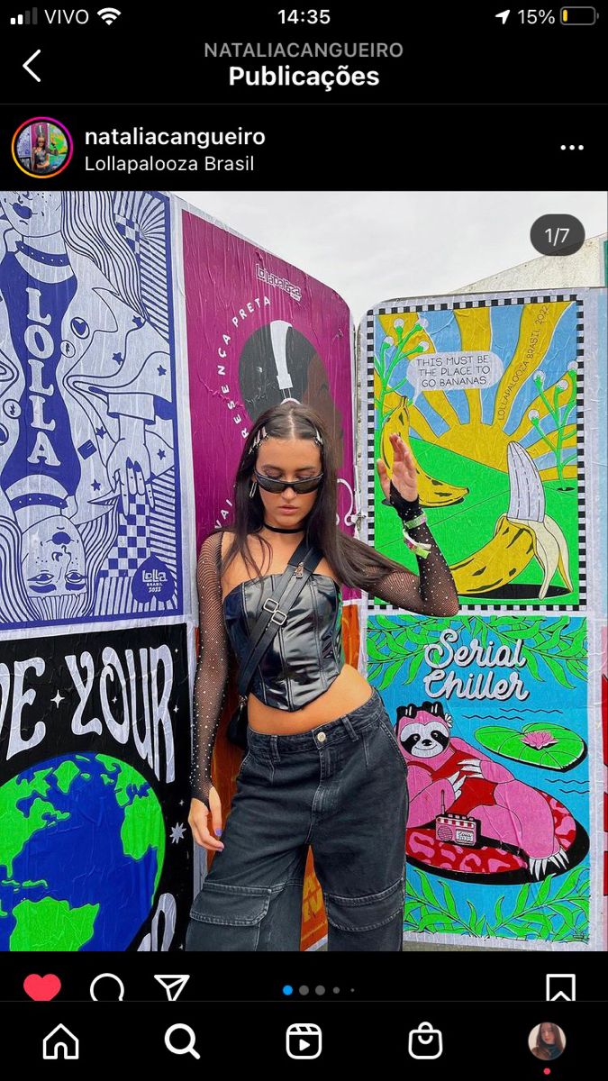 Lollapalooza Looks, Festival Photo Ideas, Outfits Lollapalooza, Outfit Lollapalooza, World Festivals, Lollapalooza Outfit, Look Festival, Music Fest, Concert Fits