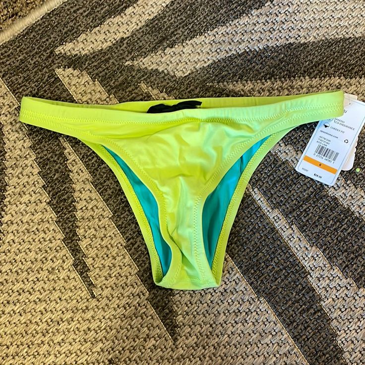 Small Color: Acid Lime Green Fitted Swimwear For Surfing, Green Swimwear For Surfing In Spring, Green Swimwear For Surfing, Green Surfing Swimwear For Spring, Neon Stretch Summer Swimwear, Trendy Fitted Swimwear For Surfing, Fitted Neon Summer Bottoms, Trendy Green Bottoms For Beach Party, Fitted Neon Bottoms For Summer