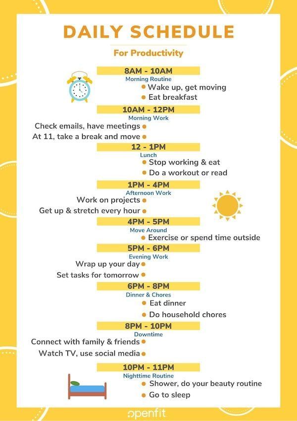 Work From Home Schedule, Chore Organization, Housekeeping Schedule, Routine Schedule, Daily Routine Schedule, Daily Routine Planner, Week Schedule, Routine Ideas, Weekly Routine