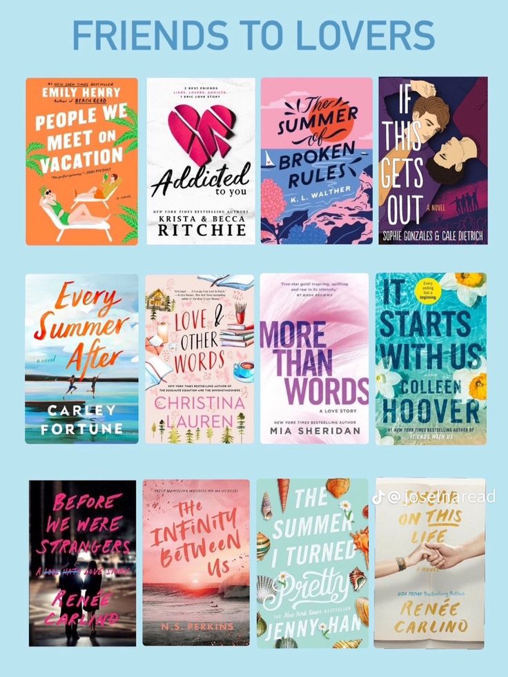 the book covers for friends to lovers