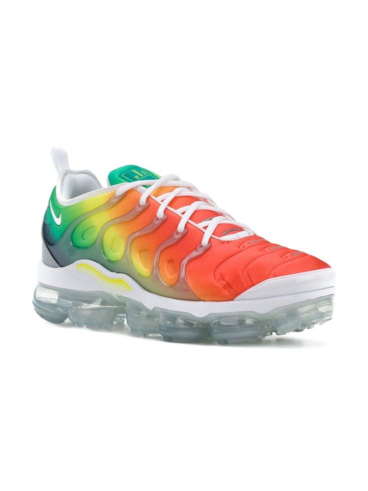 Nike Air Vapormax Plus Sneakers Ss20 | Farfetch.com Vapormax Women, Men Nike Shoes, Air Vapormax Plus, Nike Air Vapormax Plus, Sneakers Nike Air Max, Air Vapormax, Swoosh Logo, Nike Air Vapormax, Sneakers Blue