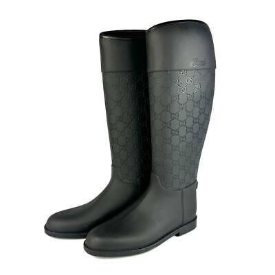 ad eBay - Gucci Rain Boots Rubber Monogram Black 24cm US7 Durable Stylish Design - Buy Now, click the link (eBay)