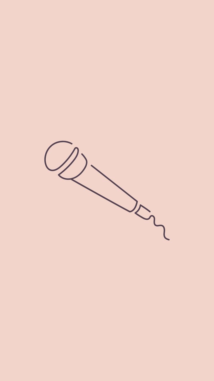 a black and white line drawing of a hairdryer on a pink background,