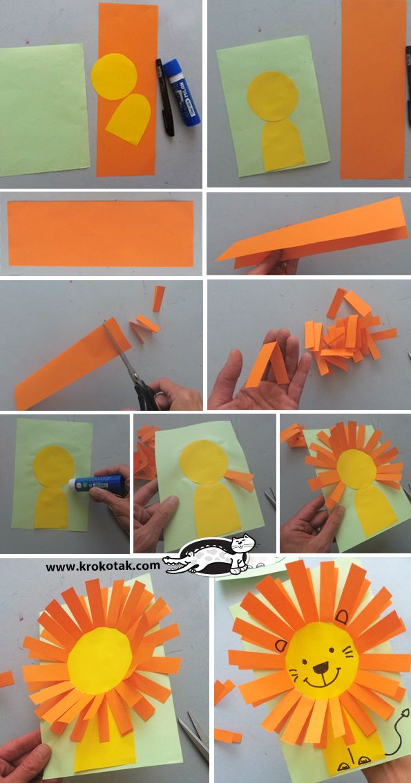 step by step instructions on how to make a paper sunflower