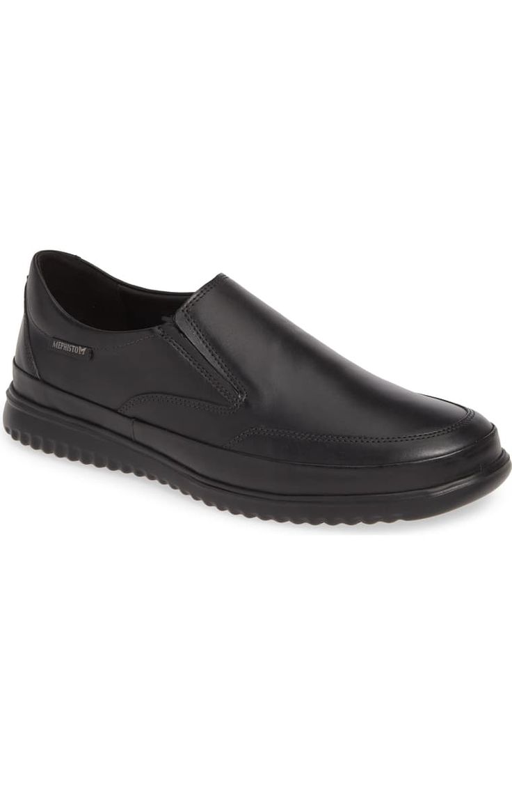 Synthetic Moc Toe Slip-ons With Rubber Sole, Leather Sole Slip-on Walking Shoes, Modern Slip-on Walking Shoes With Branded Insole, Synthetic Slip-on Leather Shoes With Cushioned Footbed, Ortholite Insole Slip-on Loafers For Walking, Modern Synthetic Slip-on Walking Shoes, Cushioned Slip-on Loafers For Walking, Slip-on Synthetic Leather Shoes With Textured Sole, Modern Leather Walking Shoes Slip-resistant