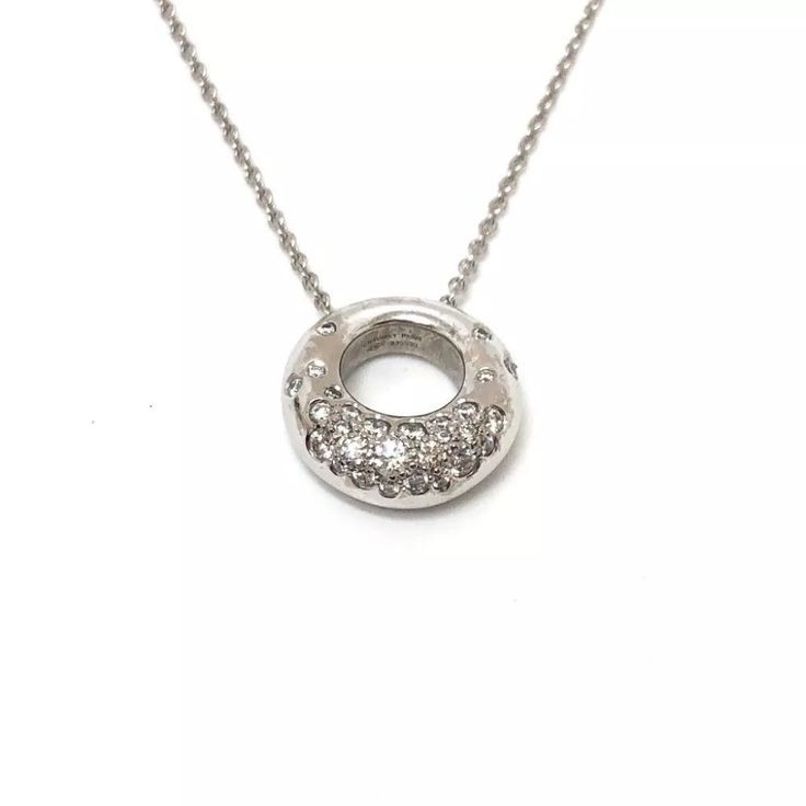 Name: Chaumet Ano Caviar Diamond Necklace Shape: Necklace Code: 935*** Color: Silver Material: K18wg Approx Size: Total Length: 16.3inch / 41.5cm Listed Hand Measurements May Have A 1-2cm Difference. Gender: Women's Weight 11.5g Additional Items: Box , Case , Item Rank: Used Ab Rank Condition Details: Metal Fittings Part:Scratches,Scrapes Product Introduction: Chaumet Diamond Necklace Has Arrived. Timeless Silver Round Diamond Necklace, Timeless Silver Necklace With Single Cut Diamonds, Platinum Necklace With Pave Setting For Formal Occasions, Fine Jewelry White Gold Diamond Necklace With Sparkling Stones, Silver Platinum Necklace With Brilliant Cut, Platinum Necklace With Brilliant Cut In Silver, Platinum Silver Necklace With Brilliant Cut, Elegant Silver Necklace With Single Cut Diamonds, Platinum Necklace With Pave Setting As Gift