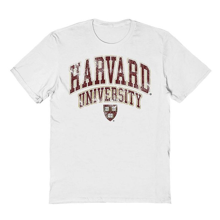 Show your school spirit with this Men's Harvard University Graphic Tee. Show your school spirit with this Men's Harvard University Graphic Tee. SETUP INFORMATION Harvard University Tee No my product doesn't require providing the Law Label tag to comply with Utah's Bedding-Upholstered Furniture-Quilted Clothing Rule (R70-101)FEATURES Crewneck Official Merchandise Short sleeveFABRIC & CARE Cotton Machine wash Imported Size: XXL. Color: White. Gender: male. Age Group: adult. University Tees, Quilted Clothing, Harvard University, School Spirit, Graphic Tees, Tops & Tees, Top Outfits, Clothes