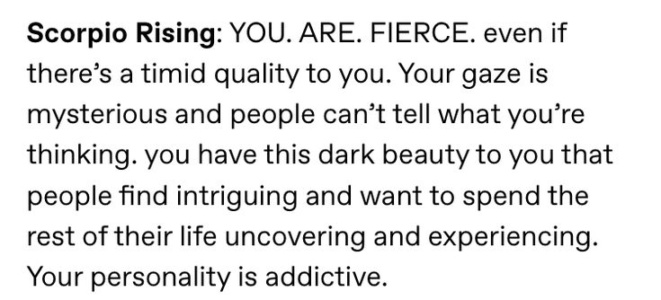 a poem written in black and white with the words scorpion rising you are fierce even if there's a third quality to your gaze is mysterious