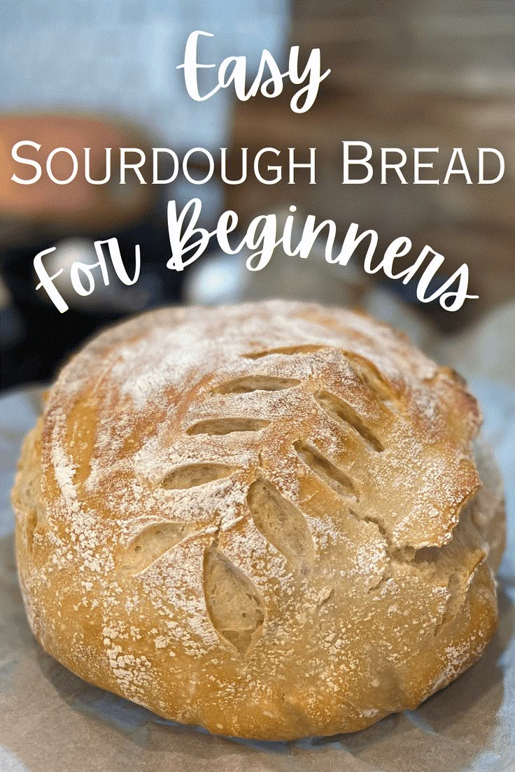 an easy sourdough bread for beginners