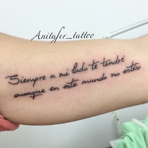 Siempre a mi lado. Mommy Tattoos, Inspiration Tattoos, Memorial Tattoos, 1 Tattoo, Baby Tattoos, Mom Tattoos, Dope Tattoos, Couple Tattoos, Love Tattoos