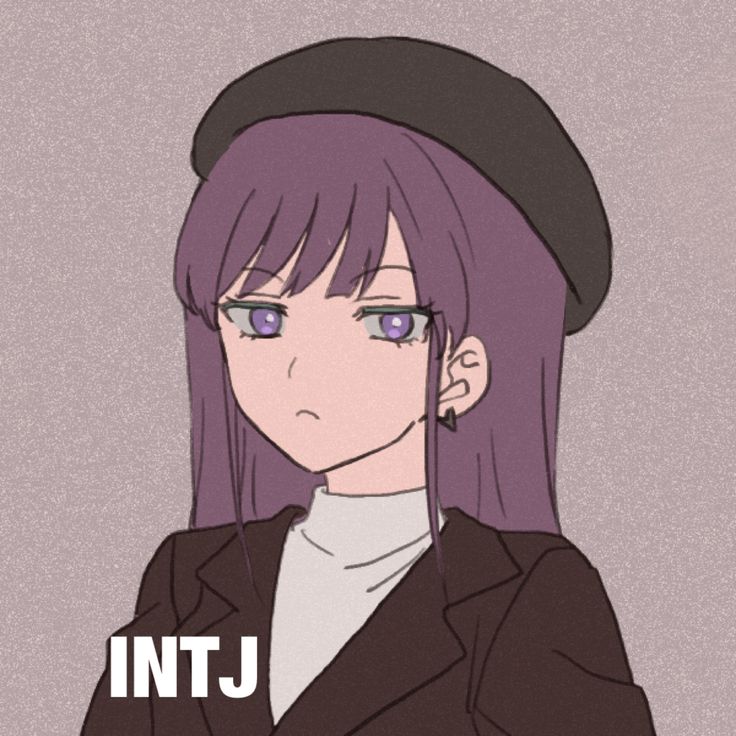 Intj, Anime Character, Purple, Anime, Blue, Black