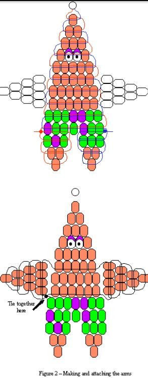 an image of the same pattern as shown in this diagram, but with different colors and shapes