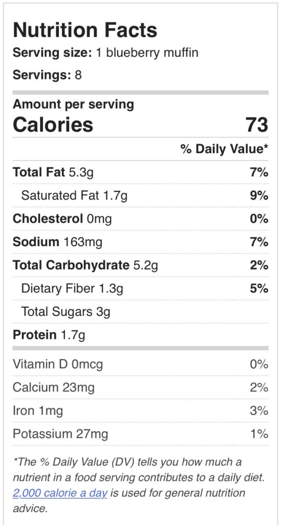 the nutrition label for banana nutrition fats, including calories and calories