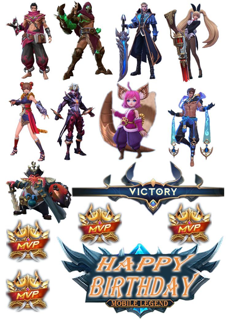 an image of some characters from the video game overwatching happy birthday to each other