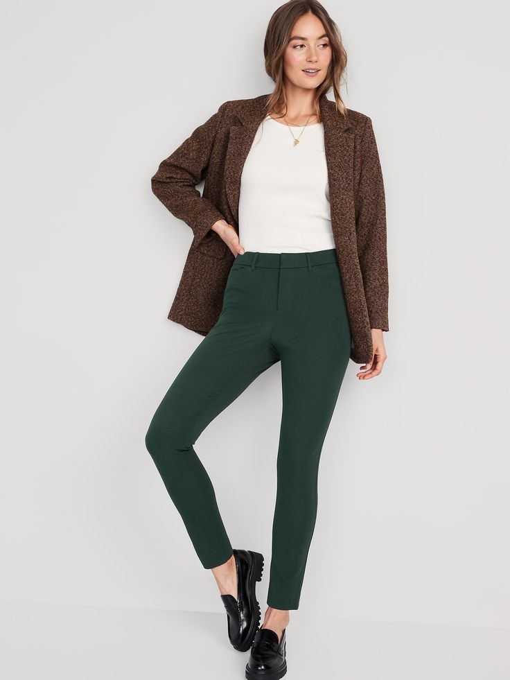 The Pixie pants you love, now in a more fabulous fit & fabric ✨ High-rise waistband, with hidden double hook-and-bar closure and interior button closure.  Hidden zip fly.  Diagonal pockets at front, with decorative welt faux pockets at back.  Smoot Mid-rise Bottoms For Workwear In Fall, Mid-rise Fall Workwear Bottoms, Tailored Mid-rise Pants For Fall, Mid-rise Bottoms For Office In Fall, Mid-rise Bottoms For Fall Office Wear, Mid-rise Office Bottoms For Fall, Versatile Mid-rise Dress Pants For Fall, Chic Fall Pants With Hip Pockets, Mid-rise Office Pants For Fall