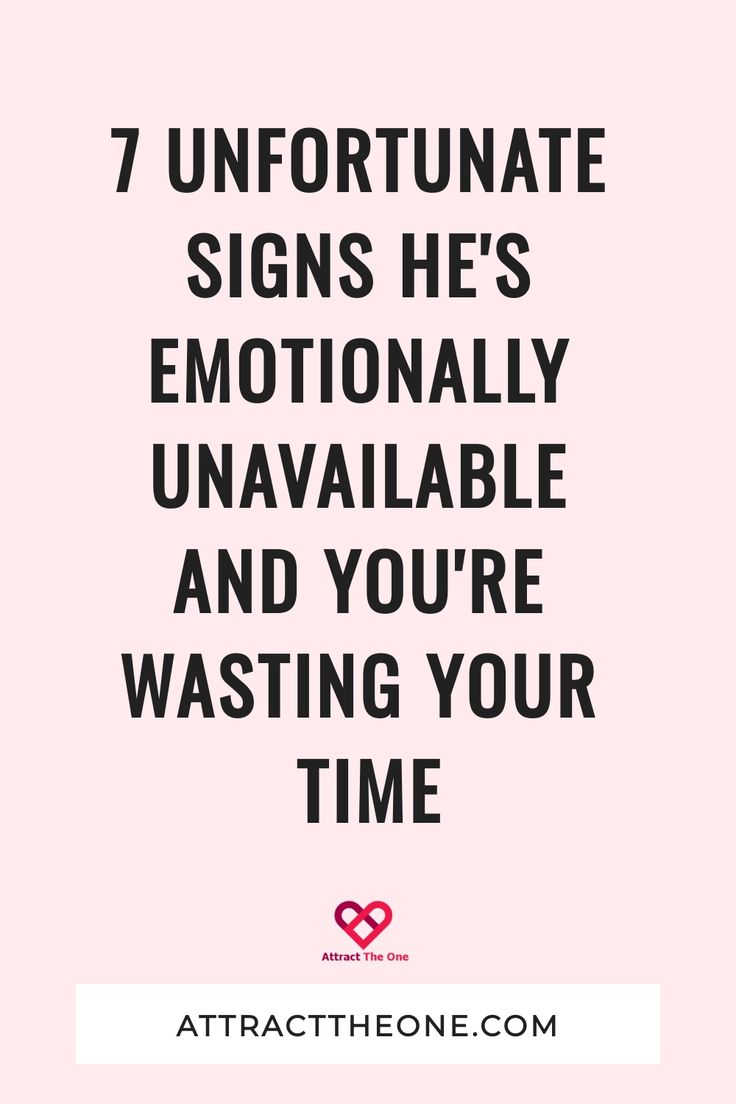 7 Unfortunate Signs He's Emotionally Unavailable and You're Wasting Your Time Emotional Unavailable Partner, Emotionally Unavailable Women, Emotional Unavailability, Sibling Bonding, Single Mom Dating, Emotionally Unavailable Men, Understanding Men, Distance Relationships, Emotionally Unavailable