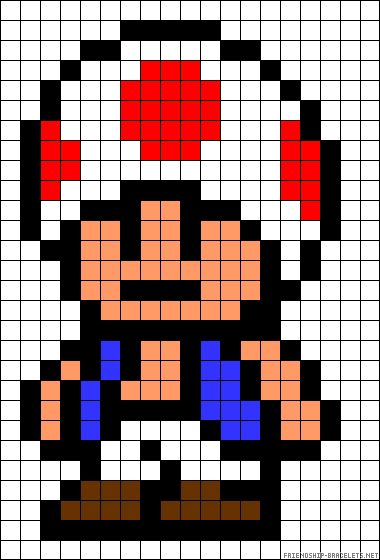 an image of mario bros from the video game, pixellated to look like he is wearing