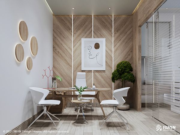 Interior design for clinic with modern style - Examination room Mental Health Clinic Interior Design, Medicine Clinic Design, Clinic Interior Design Plan, Examination Room, Medical Clinic Design, Doctor Office Design, Waiting Room Design, Small Office Design Interior, Medical Office Decor