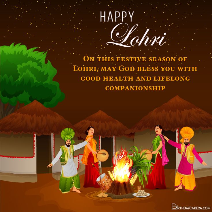 happy lohrii on this festive season of lohri - may god bless you with good health and lifelong companions