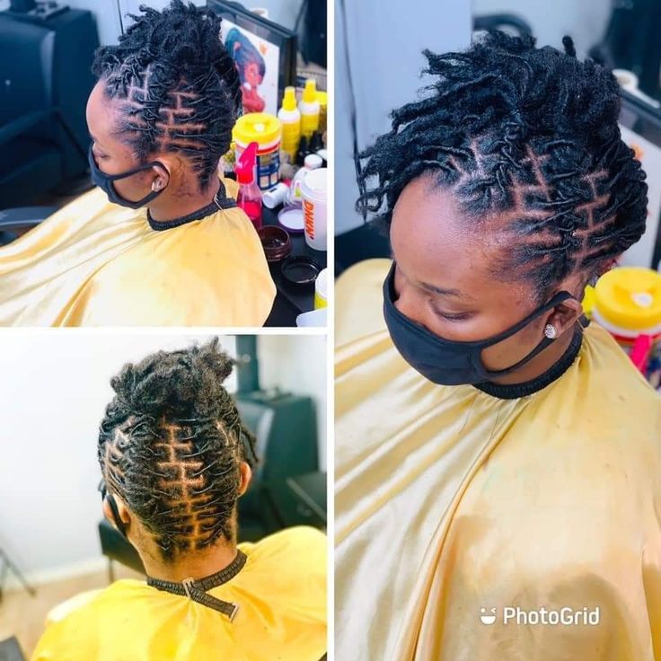 Locs Barrel Hairstyles For Women, Short Loc Styles For Women Updo Bun, Lock Updo Dreadlocks, Latest Dreadlocks Styles Black Women, Latest Dreadlocks Styles For Short Hair, Updo Short Locs, Locs Hairstyles For Women Short Updo, Dreadlock Styles For Women Black Locs Dreads, Short Dreadlock Hairstyles For Girls