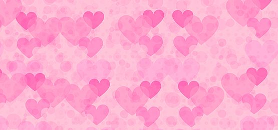 many pink hearts are arranged on a pink background