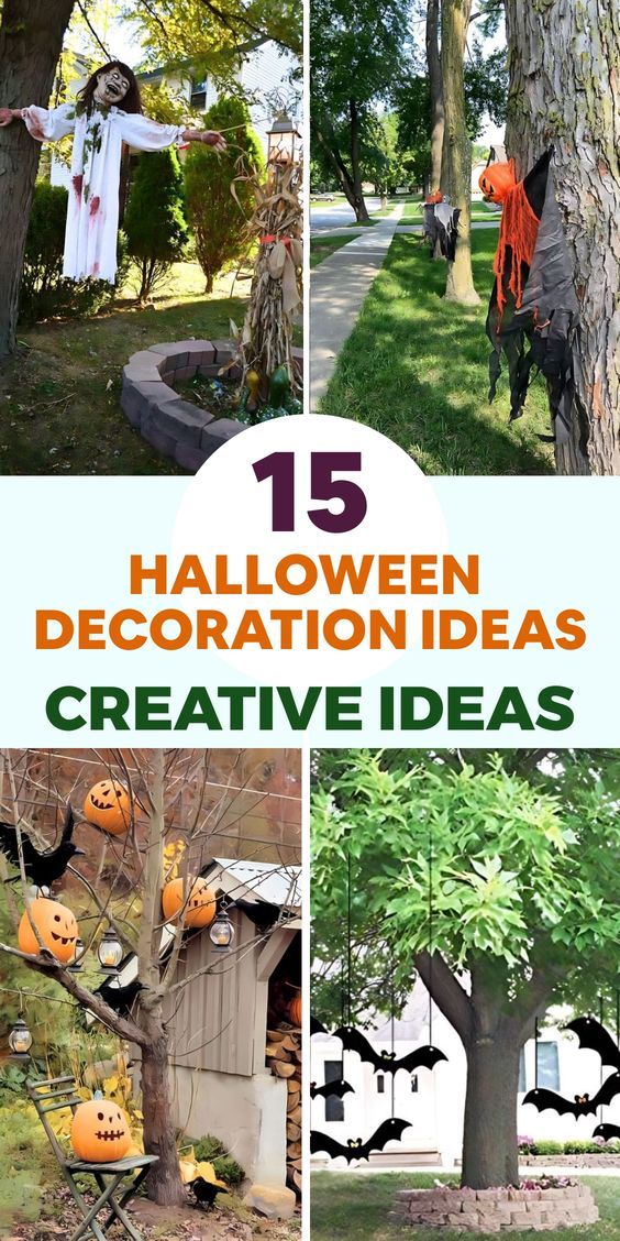 halloween decoration ideas that are easy to make and great for the yard or front yard